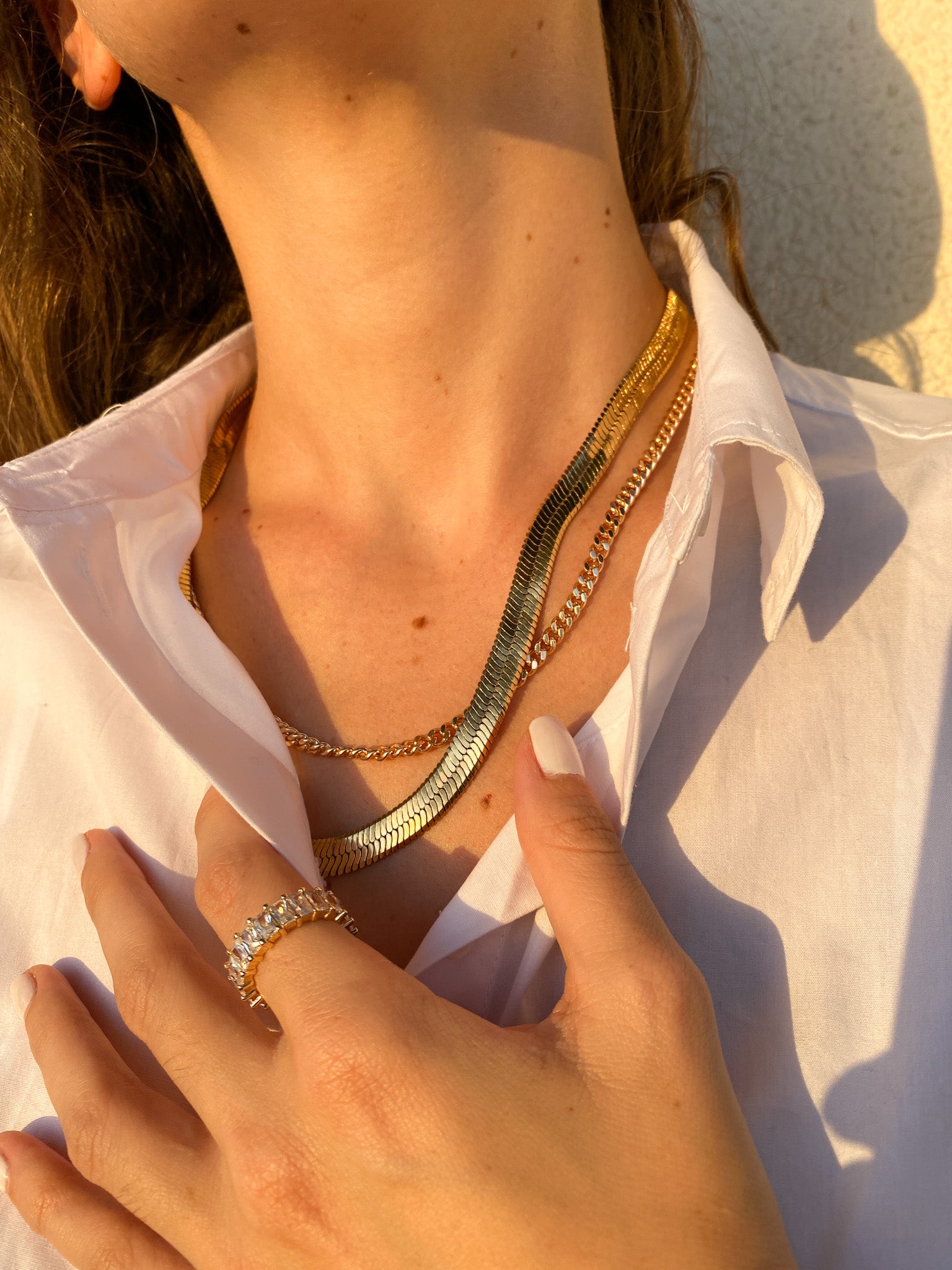 Thin Chain Necklace – ANSA Accessories